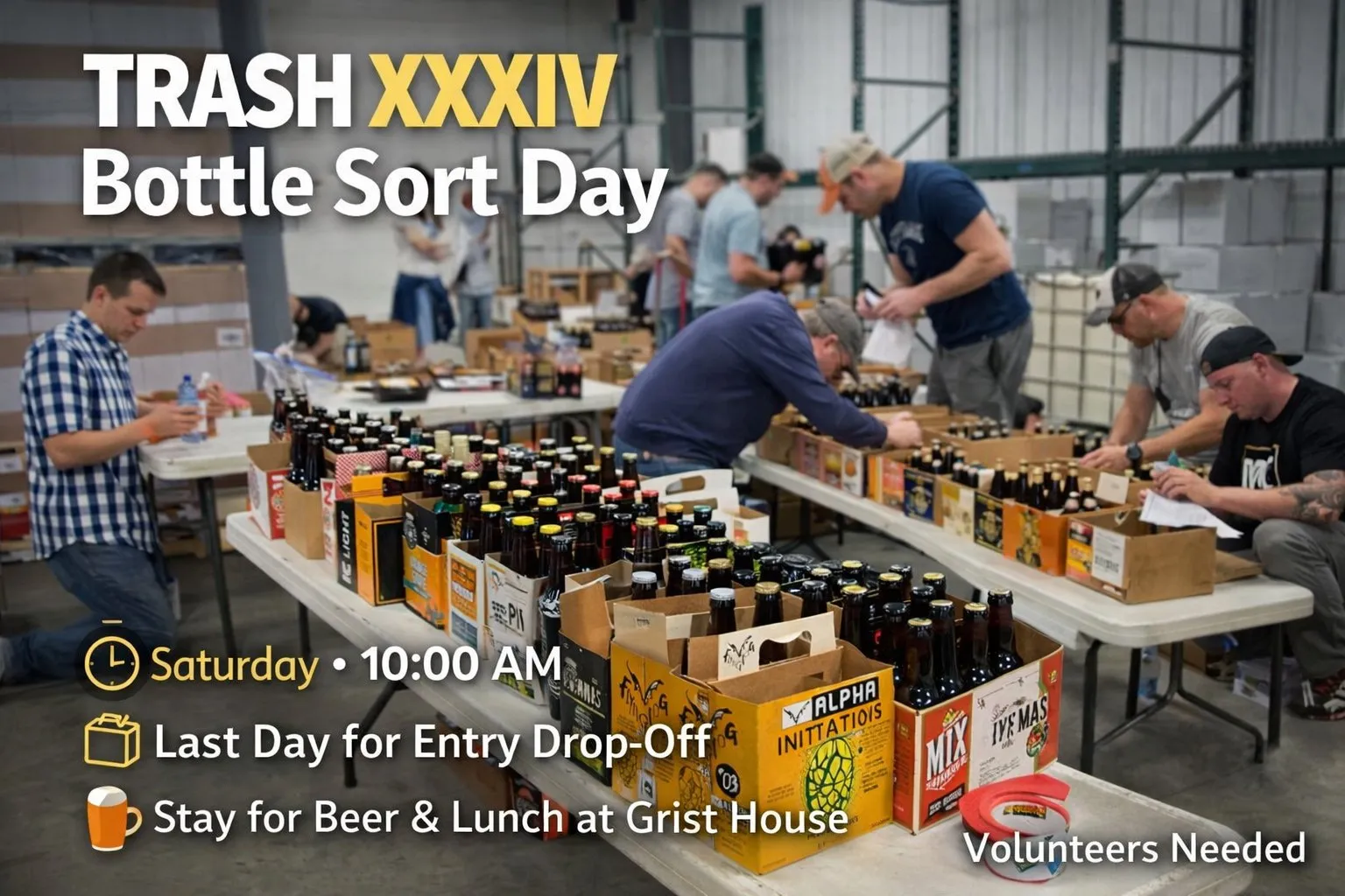 TRASH XXXIV Bottle Sort